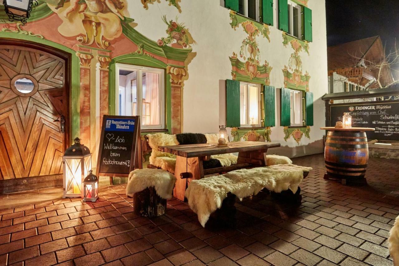 Ferienwohnungen Im Gasthof Stern Inklusive Koenigscard Унтераммергау Экстерьер фото